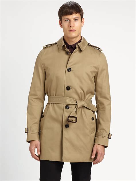 burberry rain jacket mens